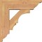 Ekena Millwork Balboa Traditional Smooth Bracket w/ Offset Brace, Western Red Cedar, 5 1/2"W x 16"D x 16"H BKT0604X16X16BOA01SWR - alternate 3